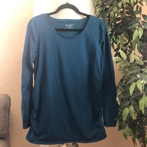 Bumpstart teal long sleeved top